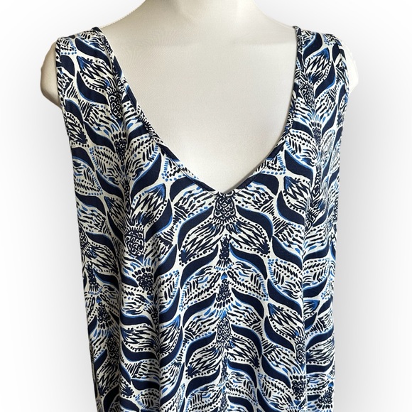 Lilly Pulitzer Kerri Maxi Dress Mermaids Tale XL - Picture 3 of 4